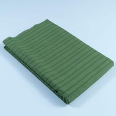 Green Colour Cotton Kantha Dobby fabric