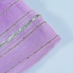 Move Colour Chinon Chiffon Embroidered Fabric