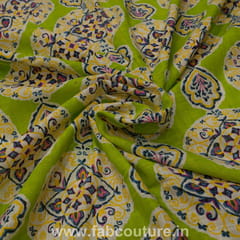 Dazzle Cotton Slub Printed Fabric