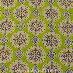 Dazzle Cotton Slub Printed Fabric