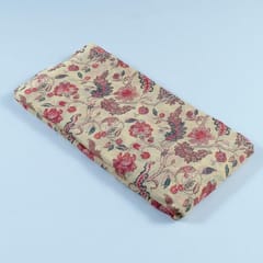 Lemon Colour Kota Digital Printed Fabric