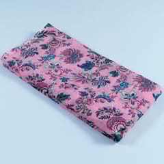 Pink Colour Kota Digital Printed Fabric