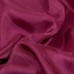 Wine Colour Plain Uppada Silk fabric