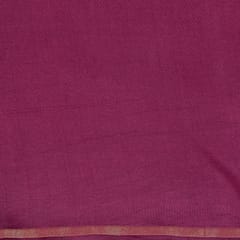 Wine Colour Plain Uppada Silk fabric