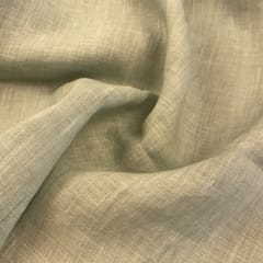 Light Grey Colour Pure Linen 60 Lea fabric