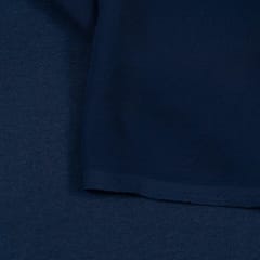 Navy Blue Poly Georgette fabric