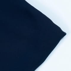 Navy Blue Poly Georgette fabric