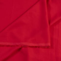 Dark Red Colour Marina Satin fabric