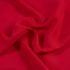 Dark Red Colour Marina Satin fabric