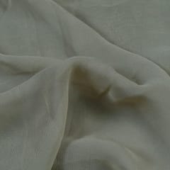 Taupe grey Viscose Georgette fabric
