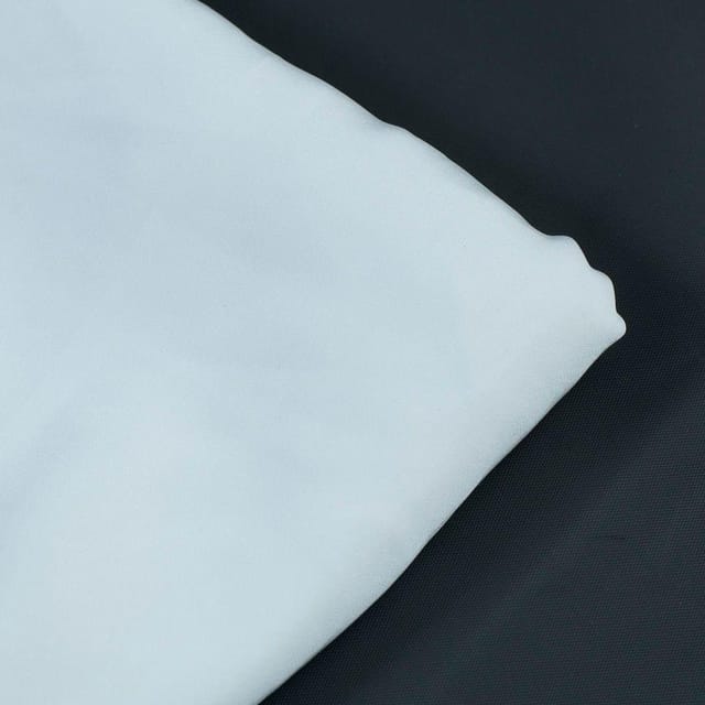 White Colour Marina Satin fabric