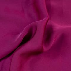 Magenta Colour Marina Satin fabric