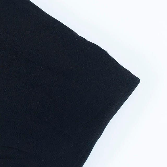 Black Colour Marina Satin fabric