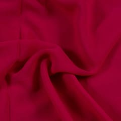 Magenta Colour Poly Georgette fabric