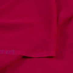 Magenta Colour Poly Georgette fabric