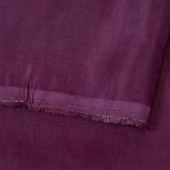 Wine Colour Linen Satin fabric