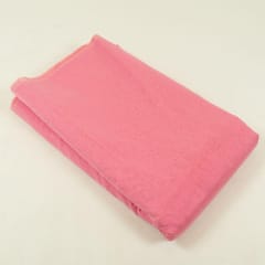 Pinkish Peach Colour Modal Chanderi fabric