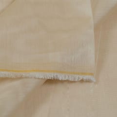 Cream Colour Modal Chanderi fabric