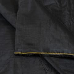 Black Colour Modal Chanderi fabric