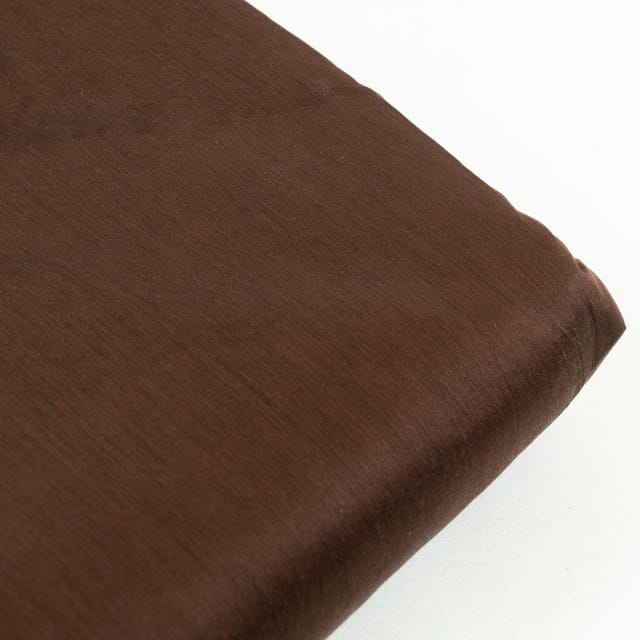 Brown Colour Modal Chanderi fabric