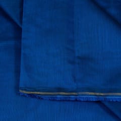 Royal Blue Colour Modal Chanderi fabric