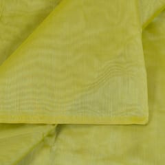 Lemon Colour Modal Chanderi fabric