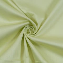 Lime Green Colour Zara Cotton Silk fabric