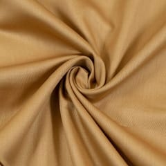 Camel Colour Zara Cotton Silk fabric