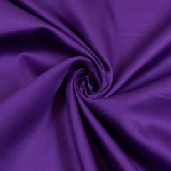 Purple Colour Zara Cotton Silk fabric