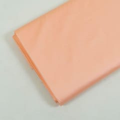 Peach Colour Zara Cotton Silk fabric