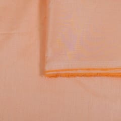 Peach Colour Zara Cotton Silk fabric