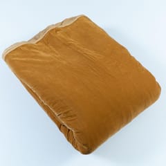Mustard Colour micro Velvet fabric