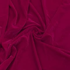Majenta Colour micro Velvet fabric
