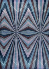 Grey Colour Organza Print With Embroidered Fabric