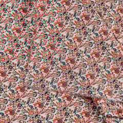 MultiColour Jam Cotton Digital Printed Fabric