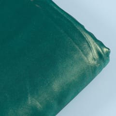 Green Colour Shimmer Georgette Foil fabric