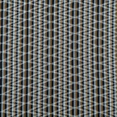 BROWN WITH WHITE STRIPES  JACQUARD fabric