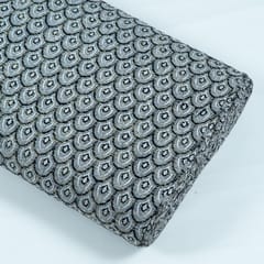 BLACK GREY JACQUARD