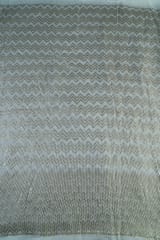 Dyeable Georgette Thread and Sequins Embroidered Fabric