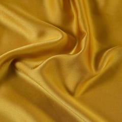 Mustard Colour Milano Satin fabric