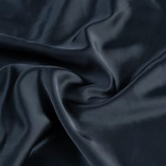 Black Colour Milano Satin fabric