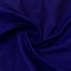 Navy Blue Colour Pure Raw Silk fabric