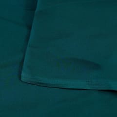 Green Colour Georgette Satin fabric