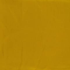 Yellow Colour Georgette Satin fabric