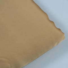 Fawn Colour Georgette Satin fabric