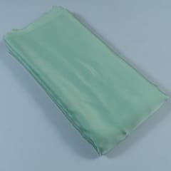 Mint Green Colour Georgette Satin fabric
