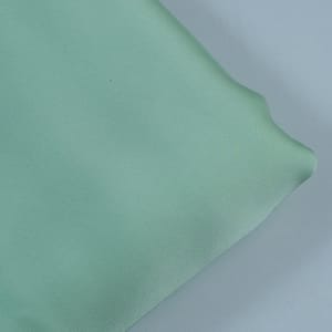 Mint Green Colour Georgette Satin fabric