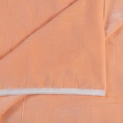 Peach Colour micro Velvet fabric