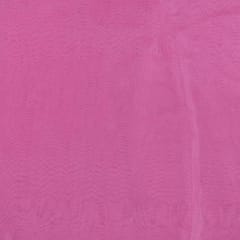 Pink Colour Poly Organza fabric