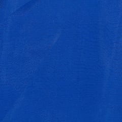 Royal Blue Colour Poly Organza fabric